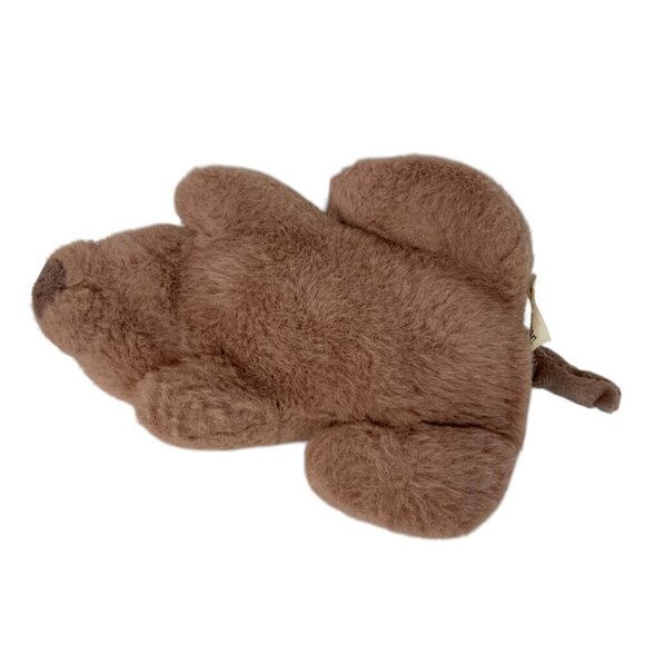 Vintage Anna Club Plush Pig Hand Puppet 1990 Soft Brown Piglet Toy Pretend USA - Picture 6 of 7